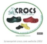 Einde Crocs modelbescherming