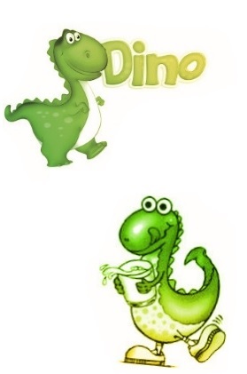 Dino logo’s - te kleine verschillen met Monster Backe