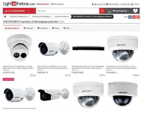 Hikvision: aansprakelijkheid online marktplaats