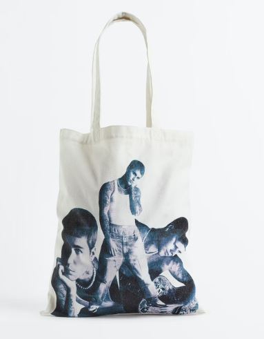 H&M troep met Justin Bieber