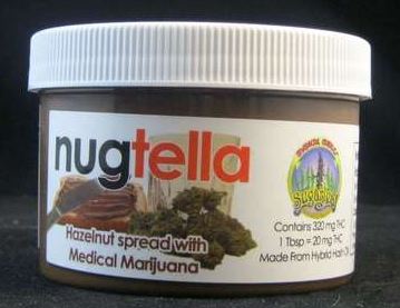 Nutella boos op Nugtella hazelnootpasta met marihuana