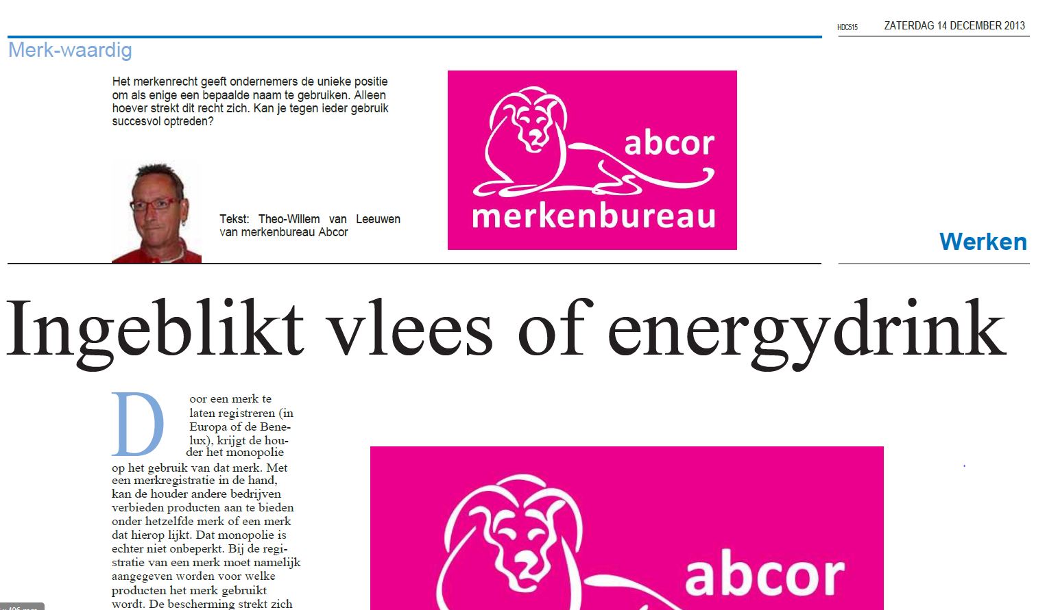 Ingeblikt vlees of energydrink (HDC kanten - Plus werken bijlage)