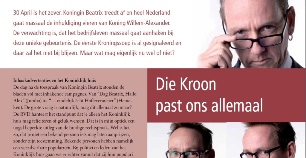 Die Kroon past ons allemaal