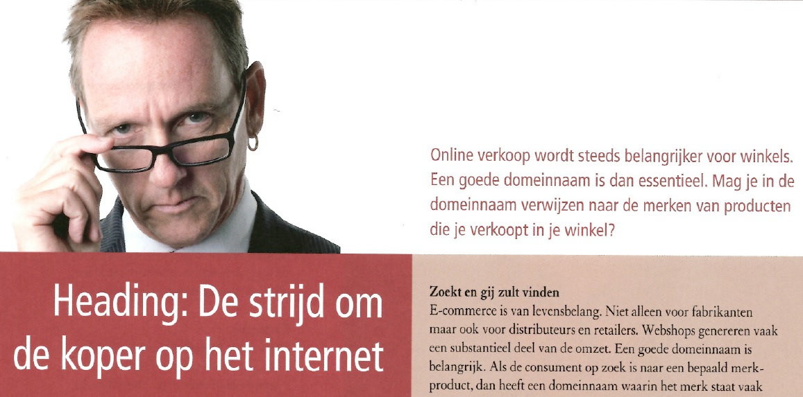 De strijd om de koper op het Internet